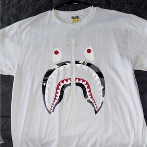 BAPE City Camo Shark Tee White/Black XL